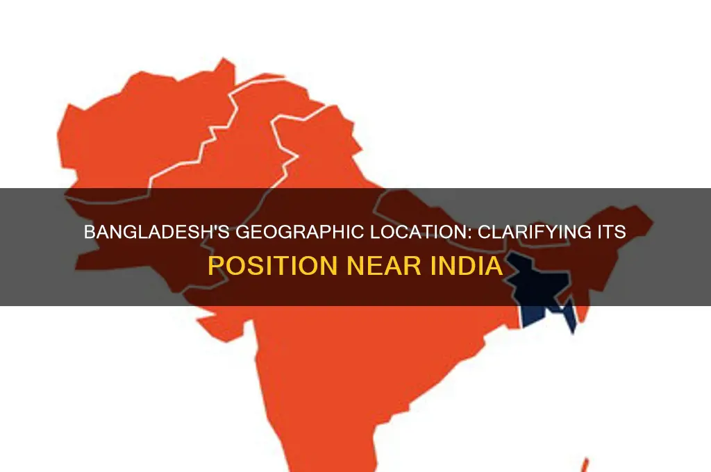 where is bangladesh in inda
