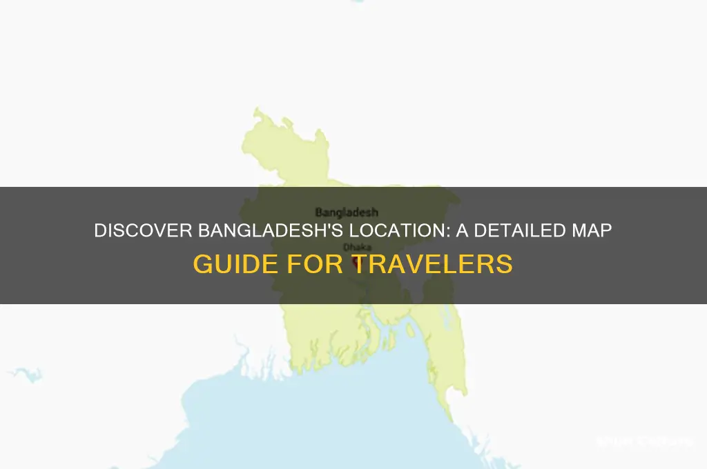 where is bangladesh show map
