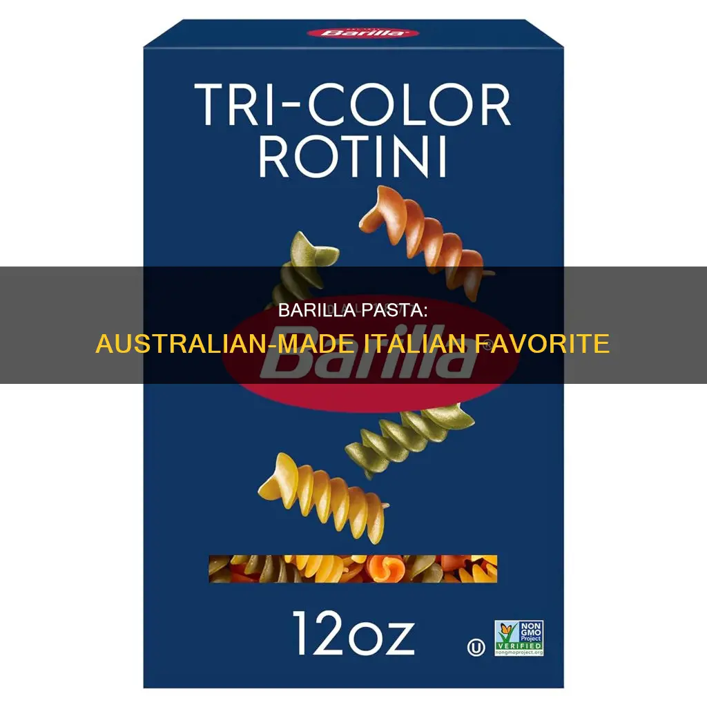 where is barilla pasta made in australia