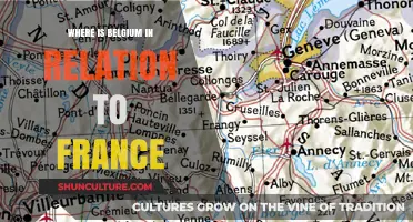 Exploring Belgium's Location: A Neighborly Look at France