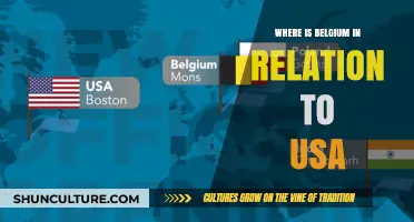 Exploring Belgium's Location: A European Gem Relative to the USA