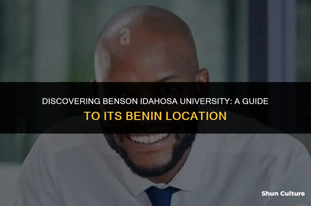 where is benson idahosa university located in benin