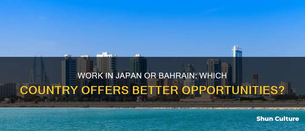 where is better work bahrain or japan