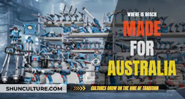 Bosch's Australian Roots: Where Are They Made?