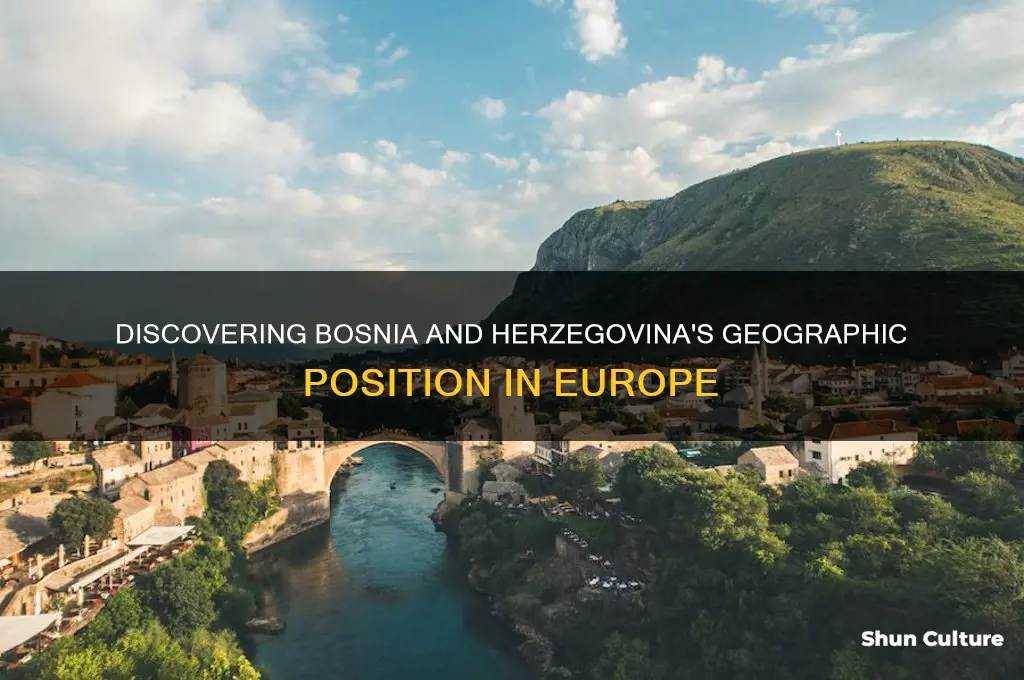 where is bosnia and herzegovina located in europe