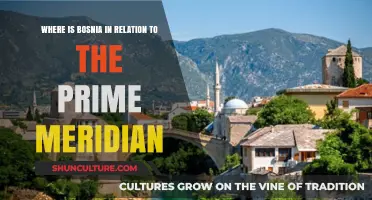 Bosnia's Geographic Position: East of the Prime Meridian Explained