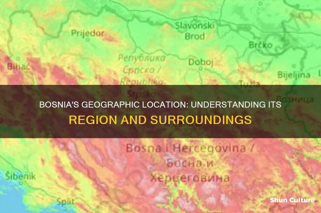 where is bosnia region wise