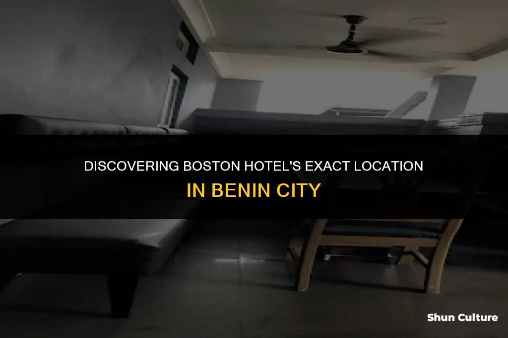 where is boston hotel located in benin city