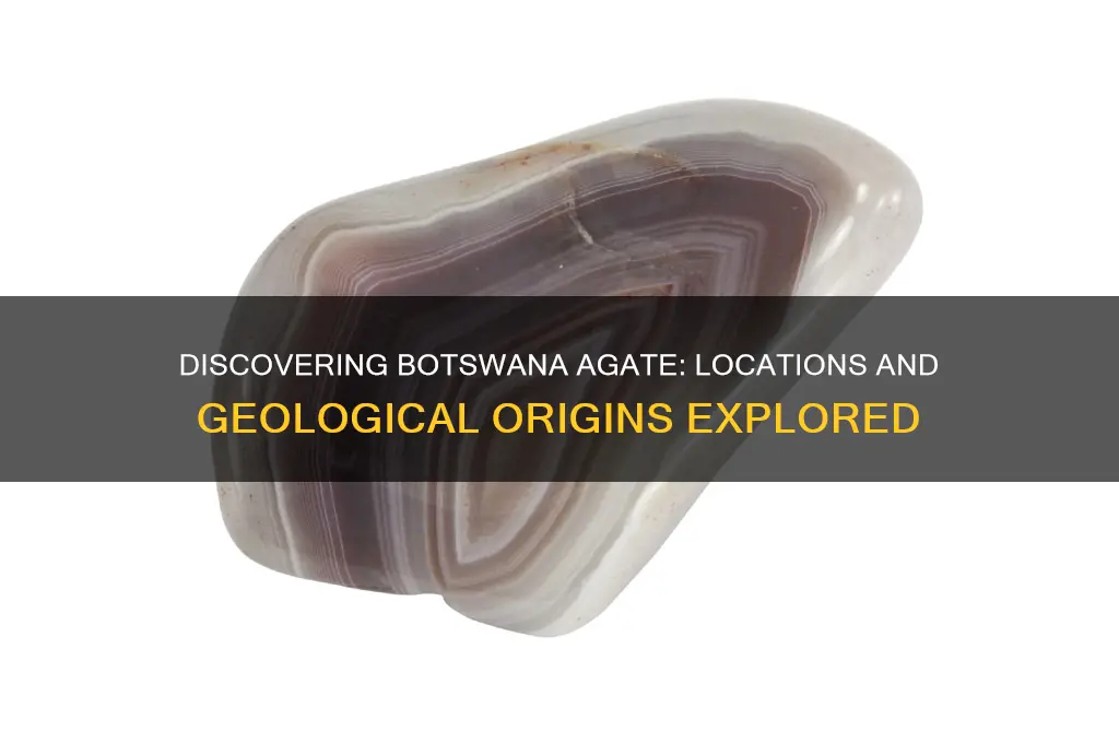 where is botswana agate found