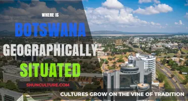 Exploring Botswana's Geographic Location in Southern Africa