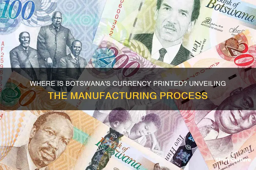 where is botswana money manufactured