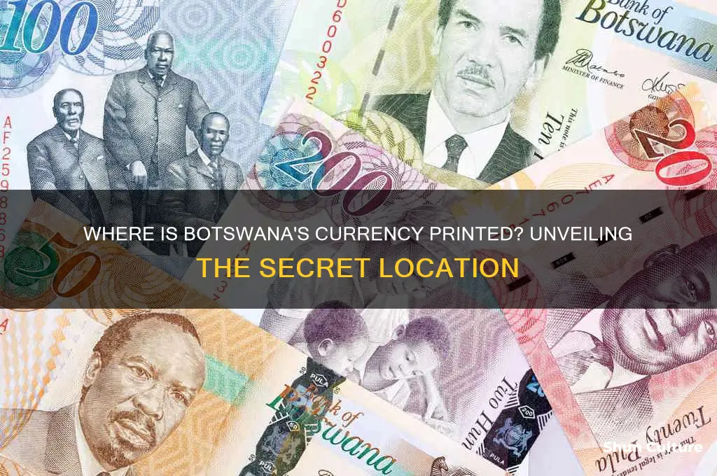where is botswana money printed