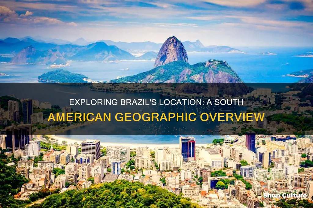 where is brazil in south america
