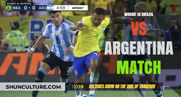 Brazil vs Argentina Match Location: Where to Watch the Rivalry