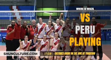 Brazil vs Peru Match Location: Where to Watch the Game Live
