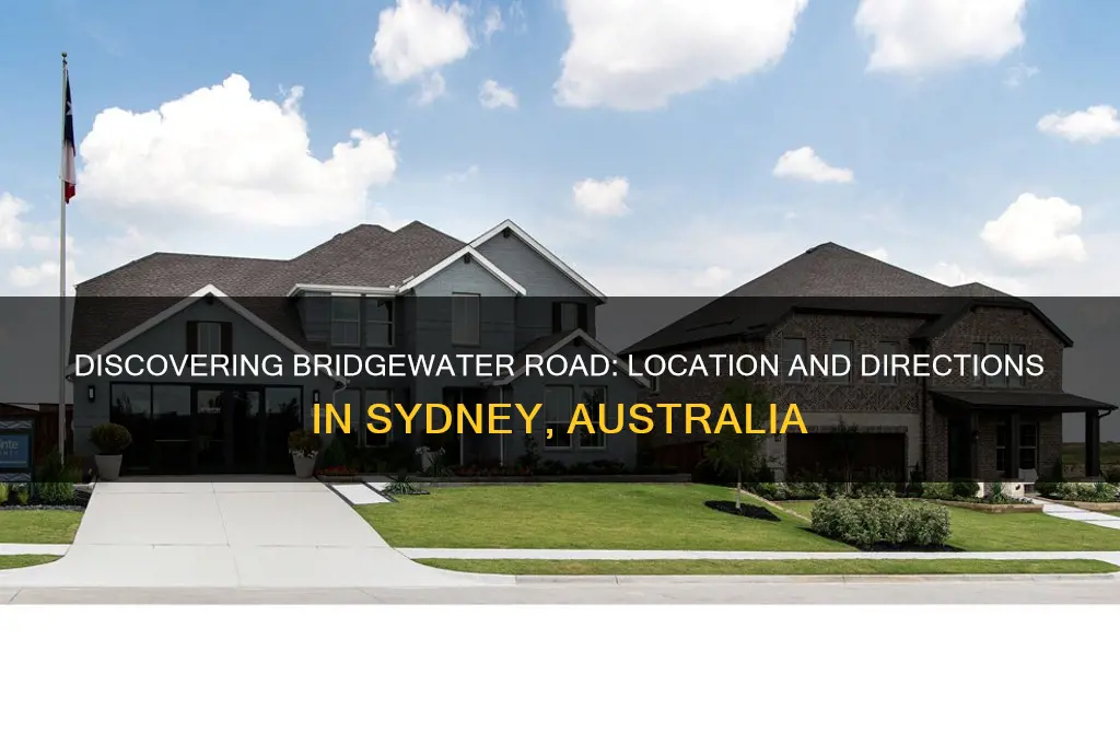 where is bridgewater road in sydney australia