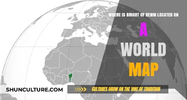 Exploring the World: Locating Benin's Bright on the Global Map