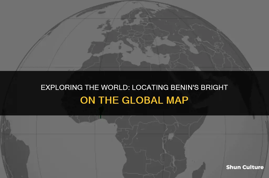where is bright of benin located on a world map