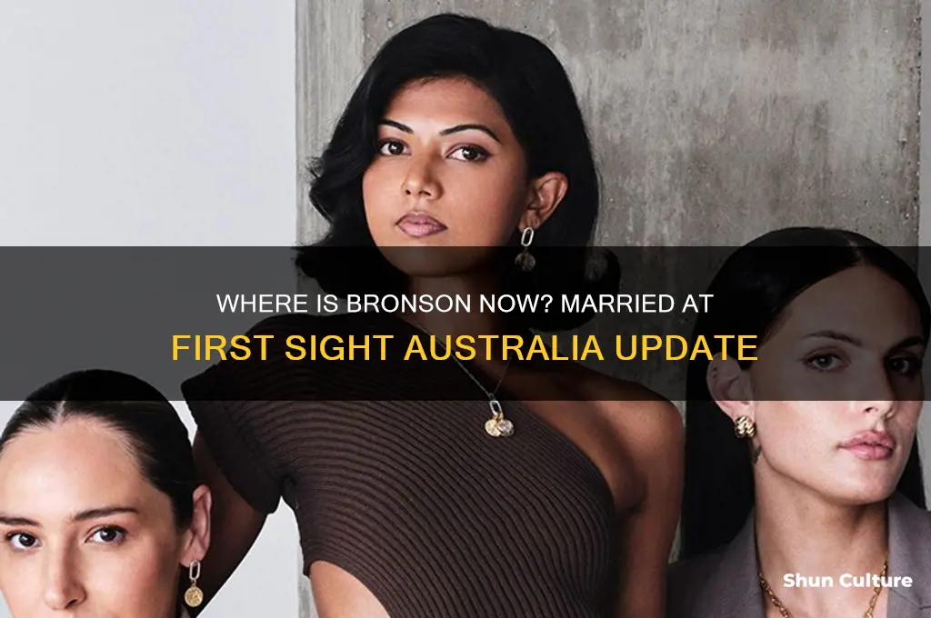 where is bronson from married at first sight australia
