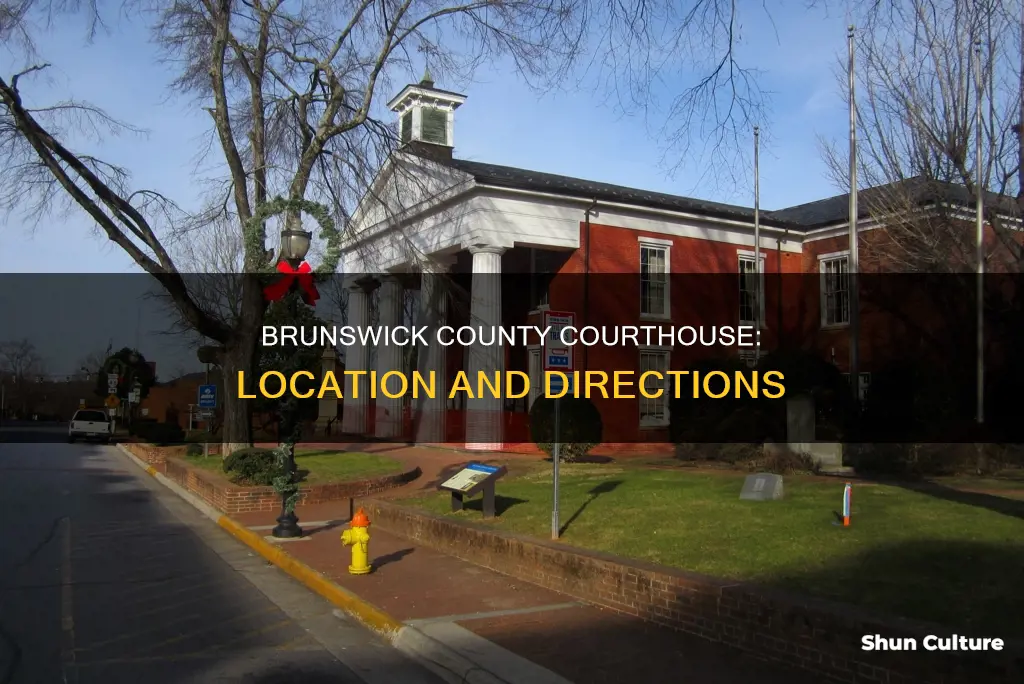 where is brunswick county courthouse located