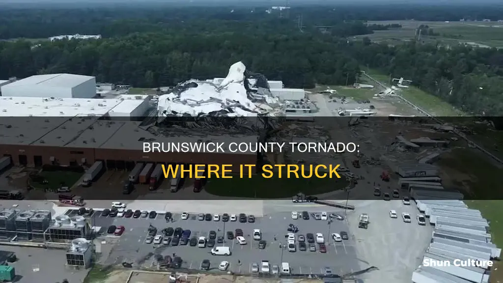 where is brunswick county tornado