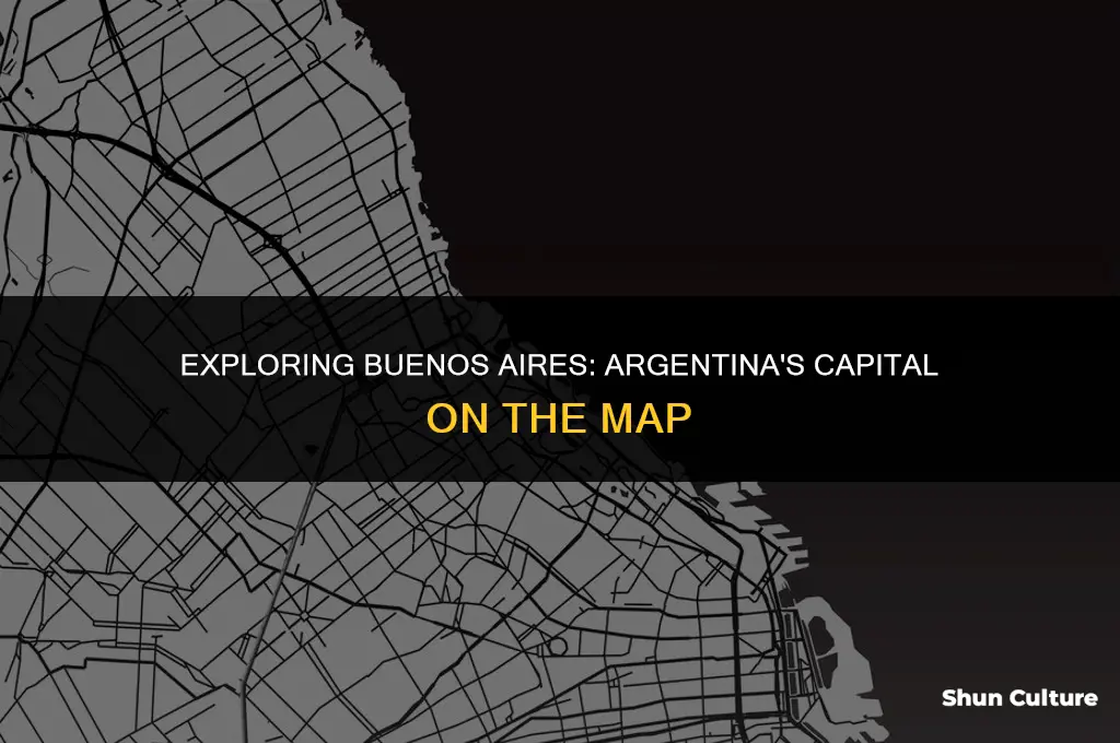 where is buenos aires argentina on the map
