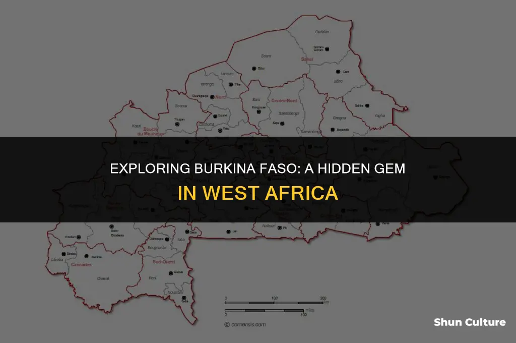 where is burkina faso in africa