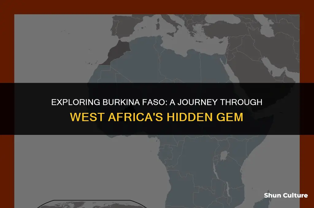 where is burkina faso on the map