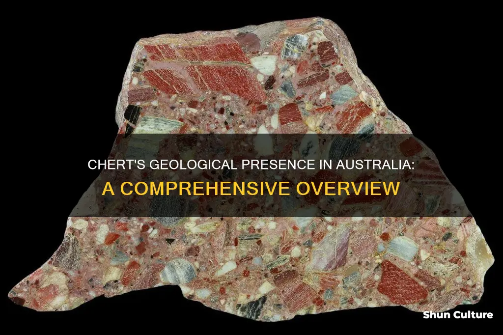 where is chert found in australia