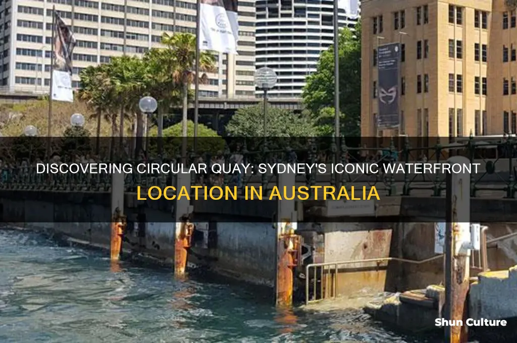where is circular quay sydney australia