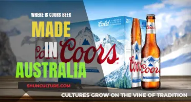 Coors Beer: Australian Brewing Locations