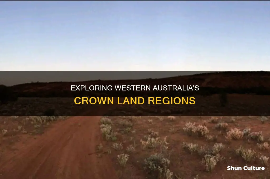 where is crown land in western australia