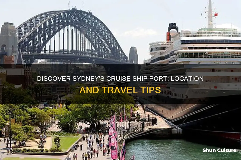 where is cruise ship port in sydney australia