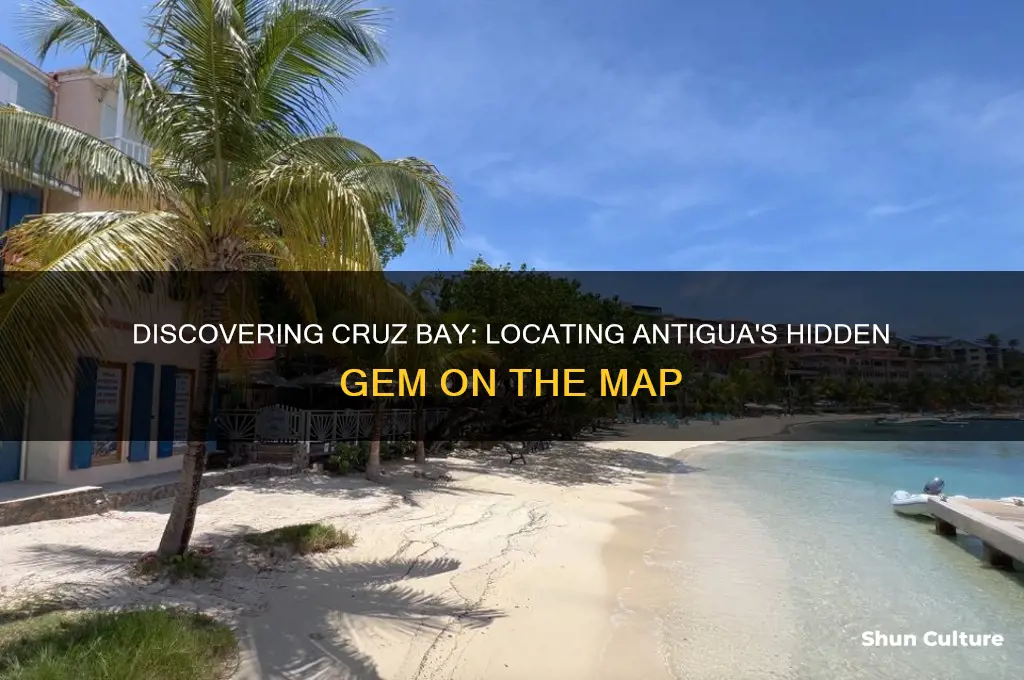 where is cruz bay on the antigua map