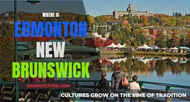 Edmonton, New Brunswick: Location and History