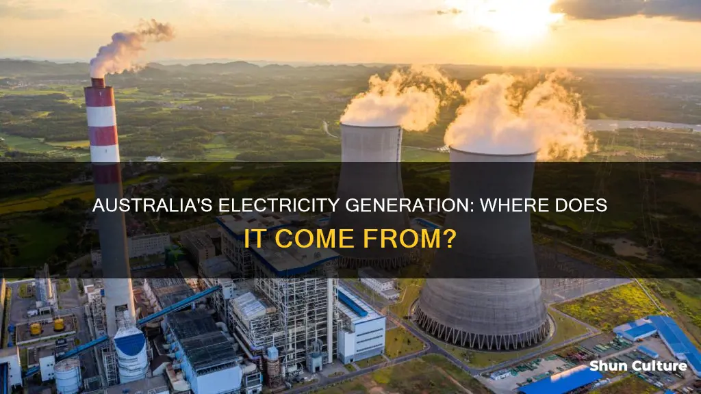 where is electricity made in australia
