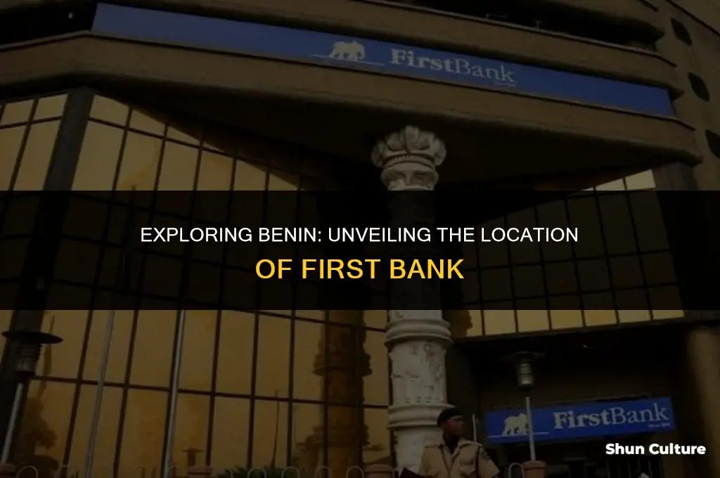 where is first bank located in benin