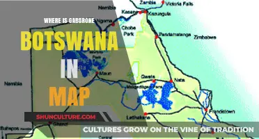 Discover Gaborone, Botswana's Capital: Exact Location on the World Map
