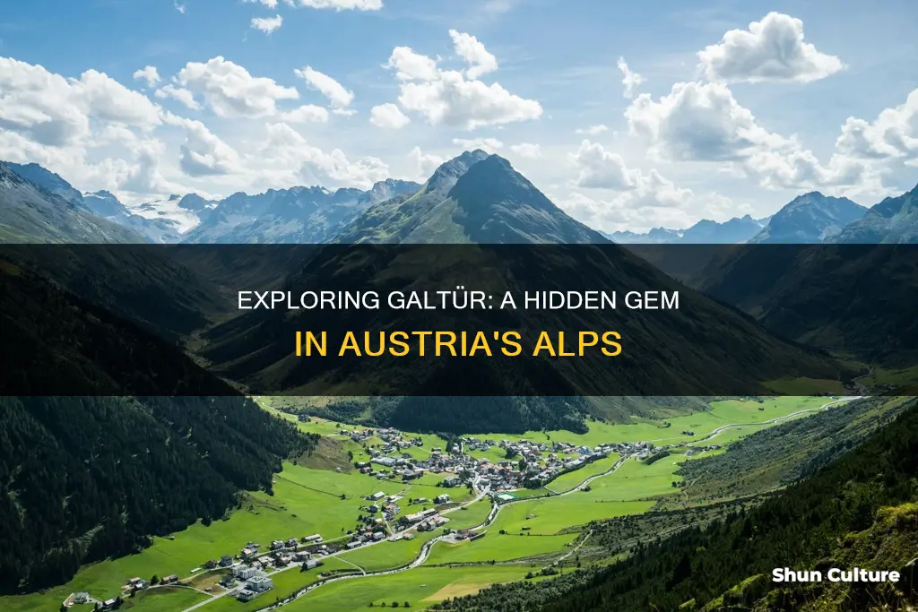 where is galtur austria