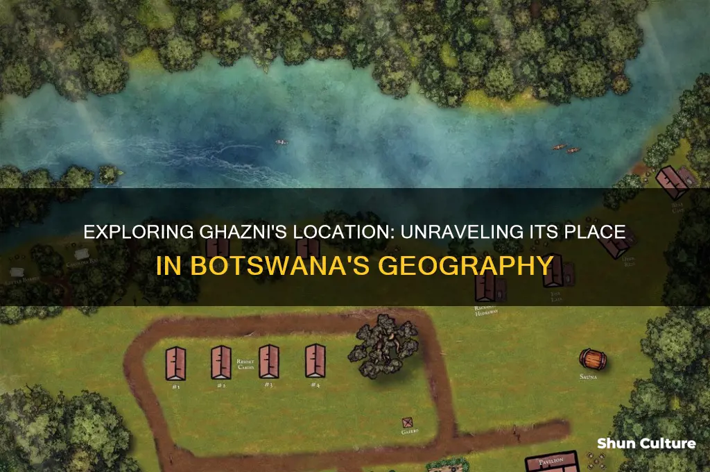 where is ghazni located in botswana