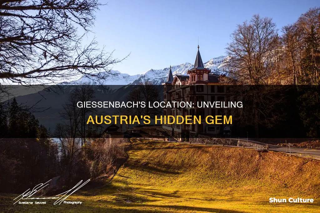 where is giessenbach austria