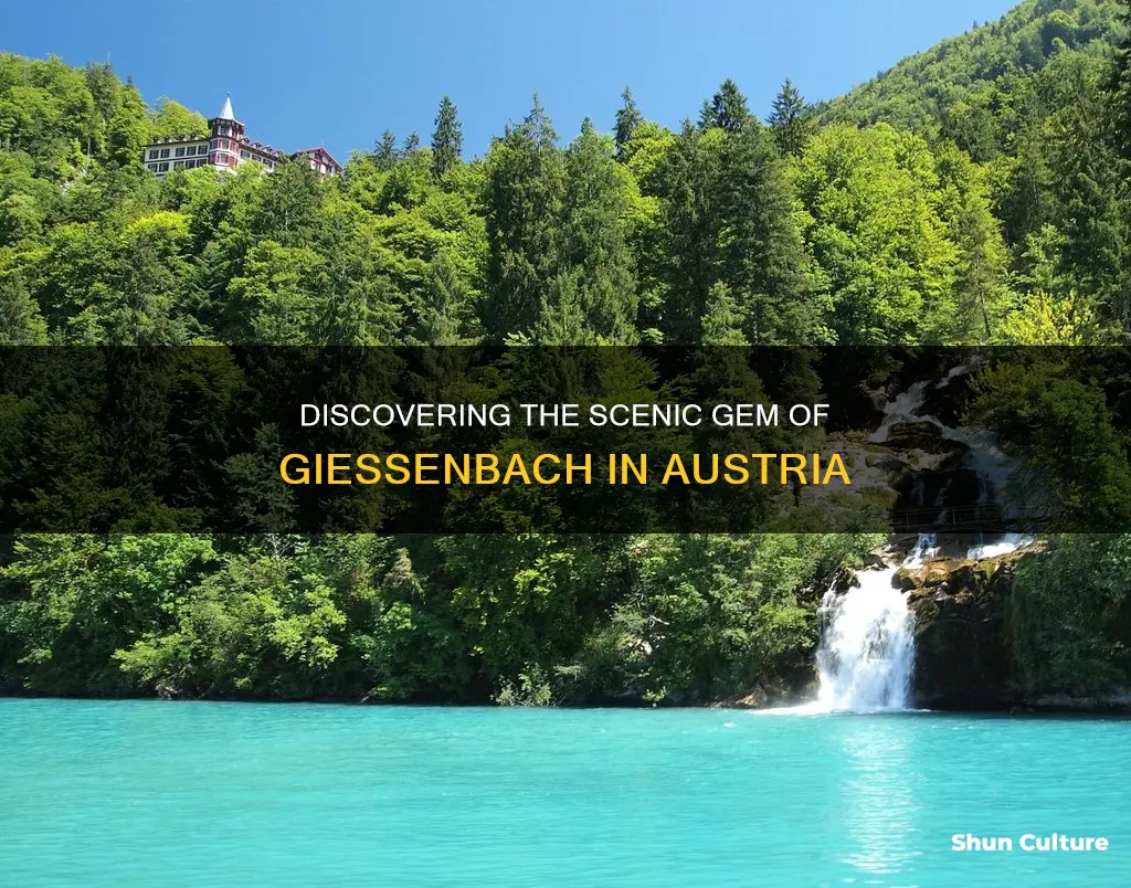where is giessenbach austria