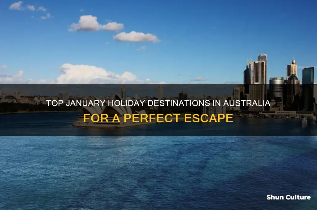where is good to go on holiday in january australia