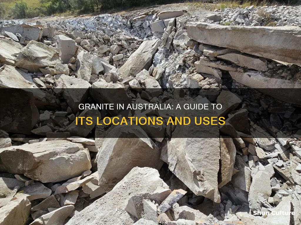 where is granite found in australia