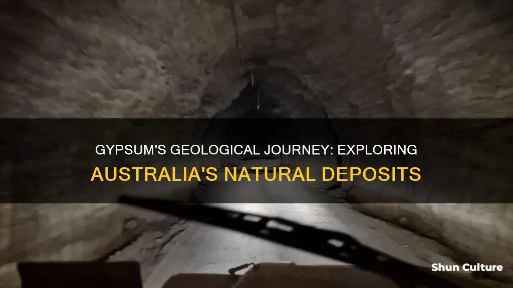 where is gypsum found in australia