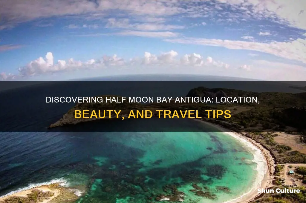 where is half moon bay antigua