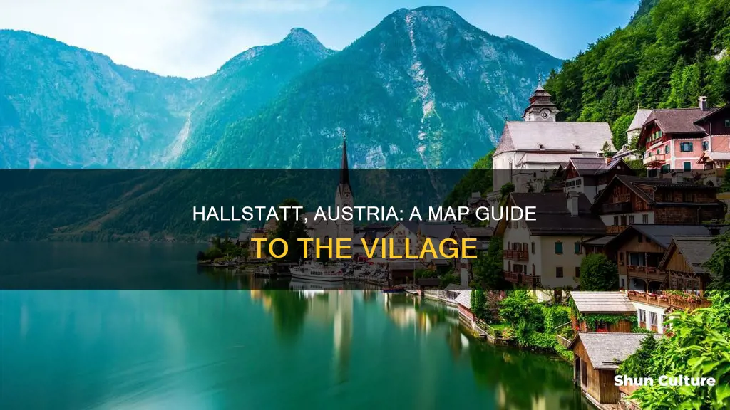 where is hallstatt austria on t he map