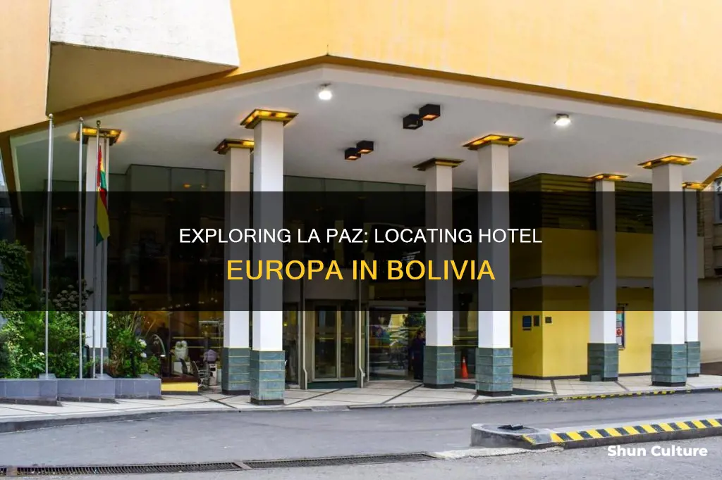 where is hotel europa in la paz bolivia