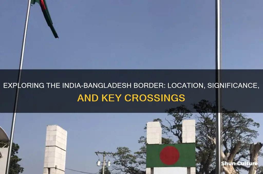 where is india bangladesh border