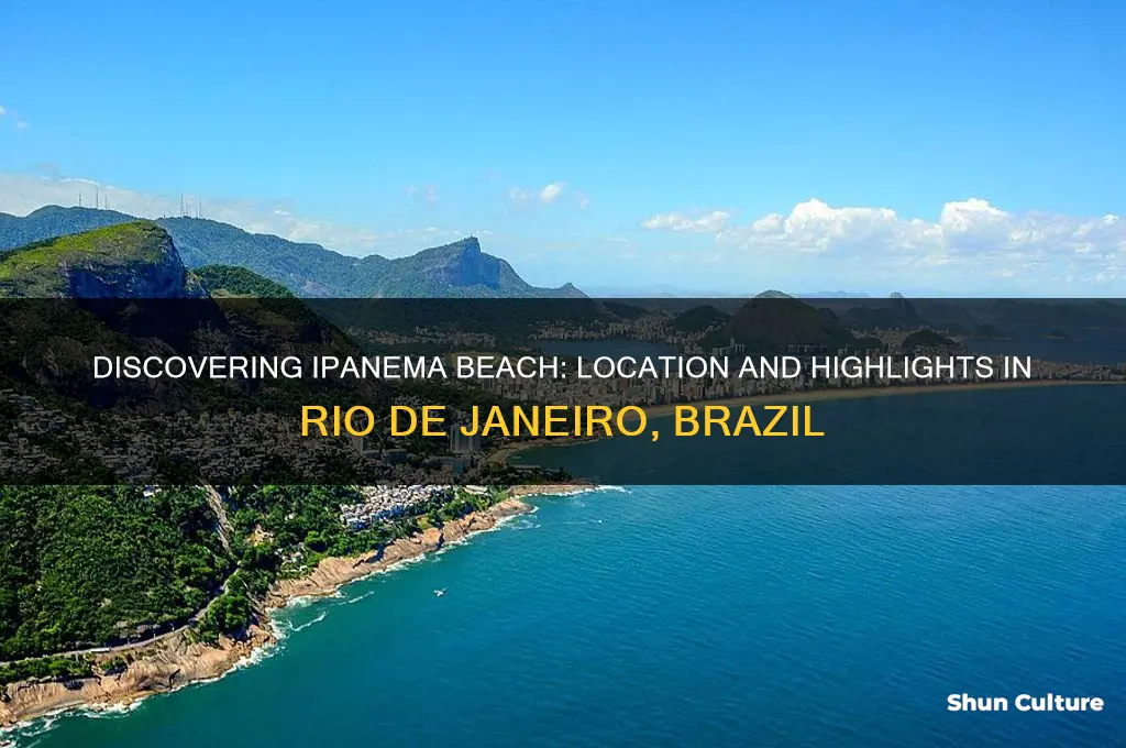 where is ipanema beach in brazil